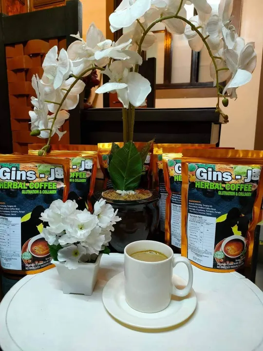 GinsJ Herbal Coffee GLUTHATION & COLLAGEN Lazada PH