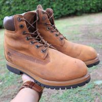 ส่งฟรี 8.5us 26.5cm 42eu Hawkins Slim Boots M Rust Full Grain Pre-owned Authentic