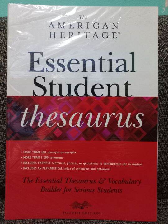 Essential Student Thesaurus Lazada PH