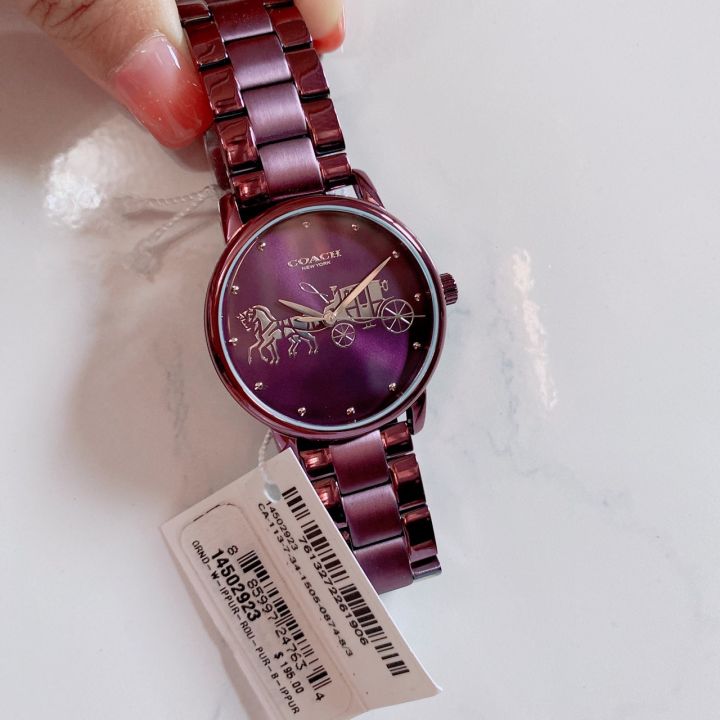 พร้อมส่ง-แท้-100-new-coach-นาฬิกา-รุ่น-ladies-coach-grand-watch