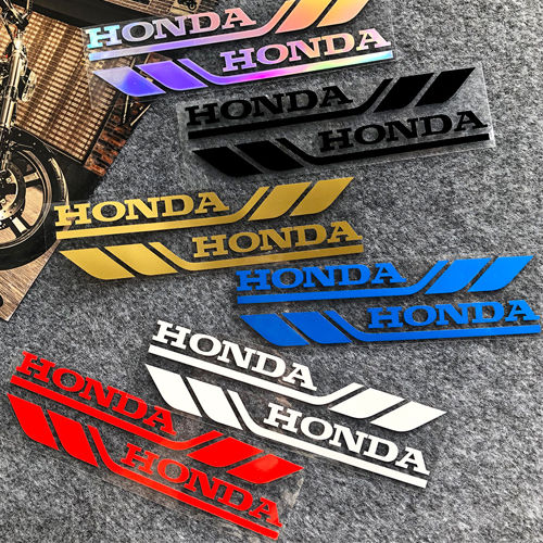 Honda Logo Motorcycle Sticker Reflective Motorbike Trunk Body Decals