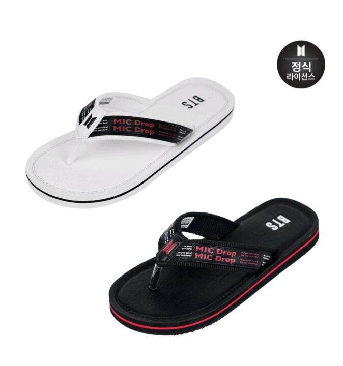 KOREA UNISEX BTS IDOL SLIPPERS Korean slippers flip flops Lazada PH