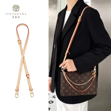  Senral Vachetta Pochette Strap Crossbody Pouch Strap for  Neverfull Pochette Mini Shoulder Bag Belt with Strap Connector : Clothing,  Shoes & Jewelry