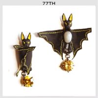 77th Bad Bat Earring