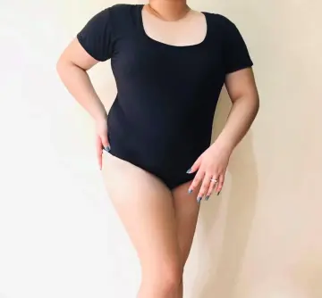Square Neck Shirt Bodysuit / Swimsuit! Plus Size