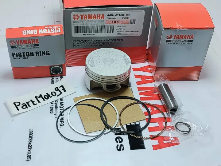 Piston Kit Set 0SSTD Yamaha Xeon Karbu/Xeon GT/Xeon Rc(44D) Lazada