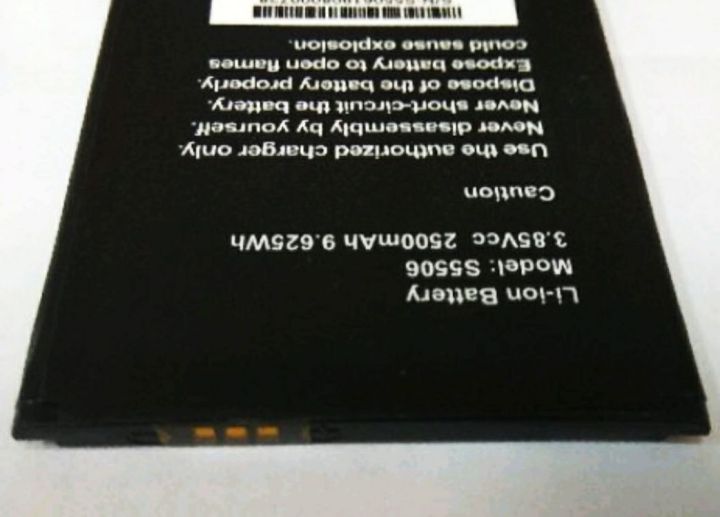 แบตเตอรี่-lava-gen-2-s5506-ความจุ-2500-mah-รับประกัน-3-เดือน-มีบริการเก็บเงินปลายทาง