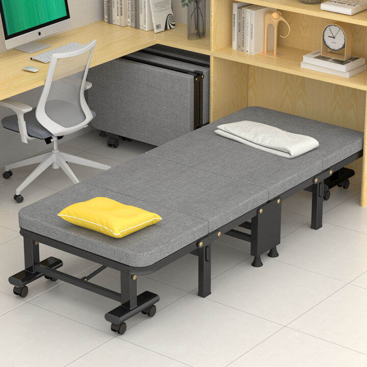 Folding Bed Lunch Break Single Bed Office Noon Break Bed Bed for Lunch