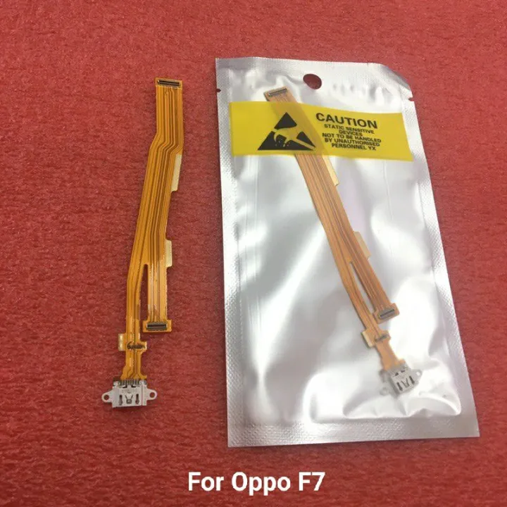 FLEXIBLE FLEKSIBEL KONEKTOR CHARGER OPPO F7 ORIGINAL PCB PAPAN KONEKTOR