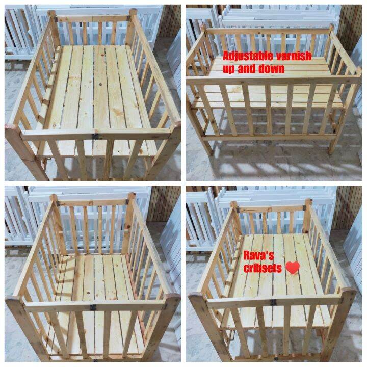 ADJUSTABLE CRIB VARNISH Up&Down Lazada PH