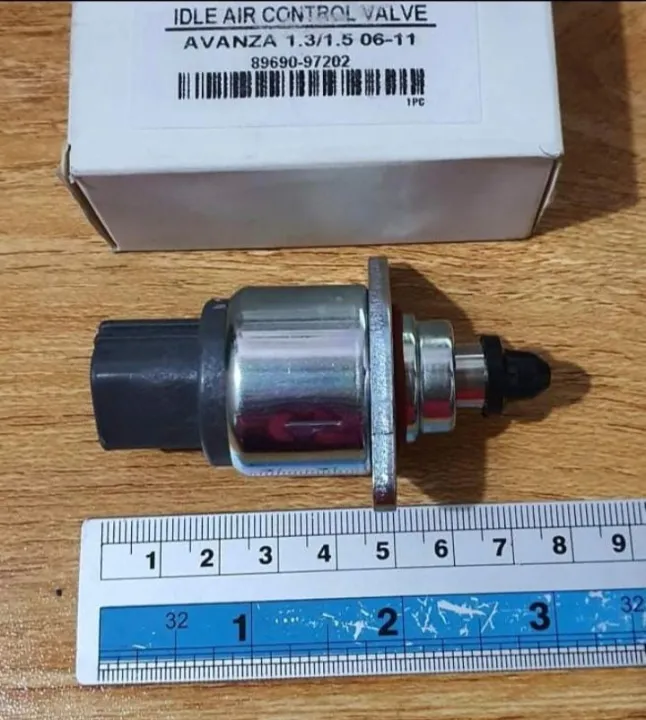 A ABSOPRO Idle Air Control Valve For Toyota Celica 1.8L 2-25 Metal ABS Plastic Silver Tone Black