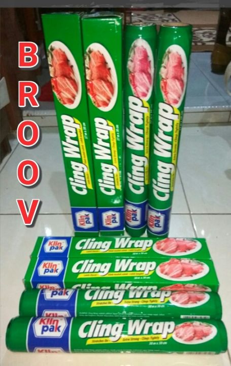 Klinpak Cling Wrap 30x30 Refill Dan Box Cling Wrap 37x38 Refill Jumbo