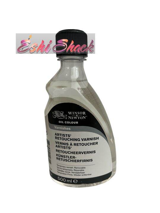 Winsor & Newton Oil Colour Artists’ Retouching Varnish 500ml Lazada PH