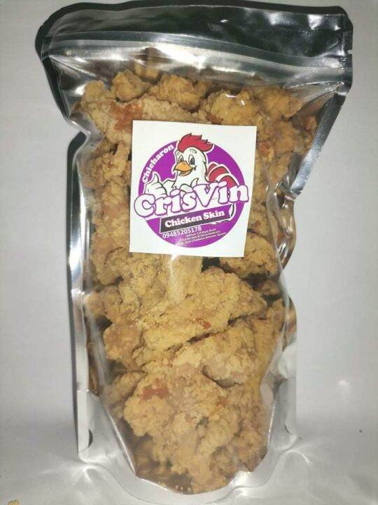 Crispy Chicken Skin 250grams W/Vinegar Lazada PH
