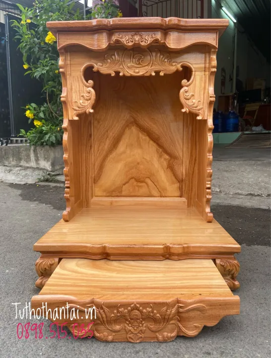 Bàn thờ gỗ gõ đỏ là một trong những sản phẩm tuyệt đẹp của nghệ thuật gỗ Việt Nam. Với chi tiết tinh xảo và đường nét mềm mại, đầy màu sắc của gỗ gõ đỏ, bàn thờ gỗ gõ đỏ mang đến niềm vui và niềm tự hào cho những người sở hữu. Hãy xem hình ảnh để hiểu thêm về tác phẩm đẹp này.