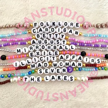 Shop Friendship Bracelet Taylor Swift Folklore with great discounts and  prices online - Dec 2023