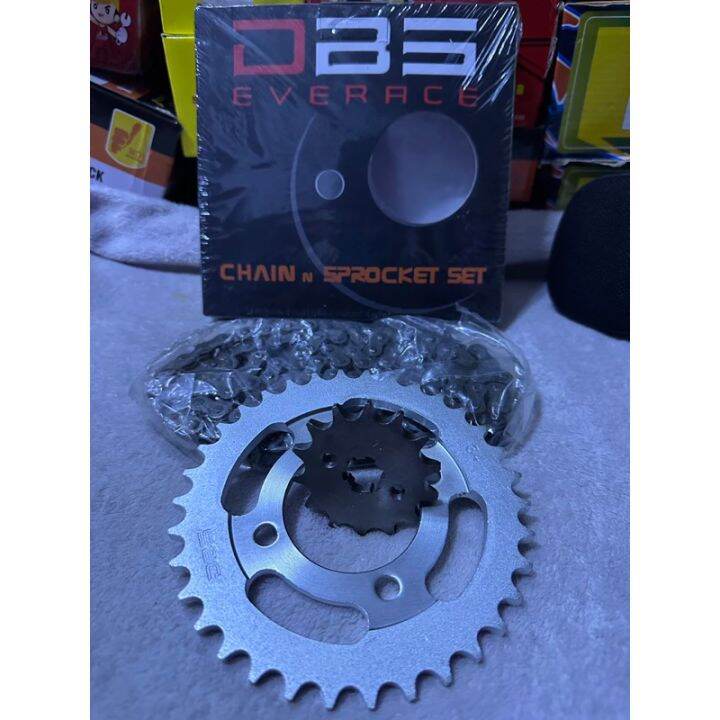 CHAIN SPROCKET SET FOR HONDA DREAM/C100 15/34/428/110L Lazada PH
