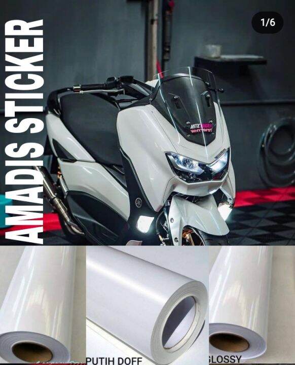 Stiker skotlet decal polos nmax scotlite motor nmax full body sticker