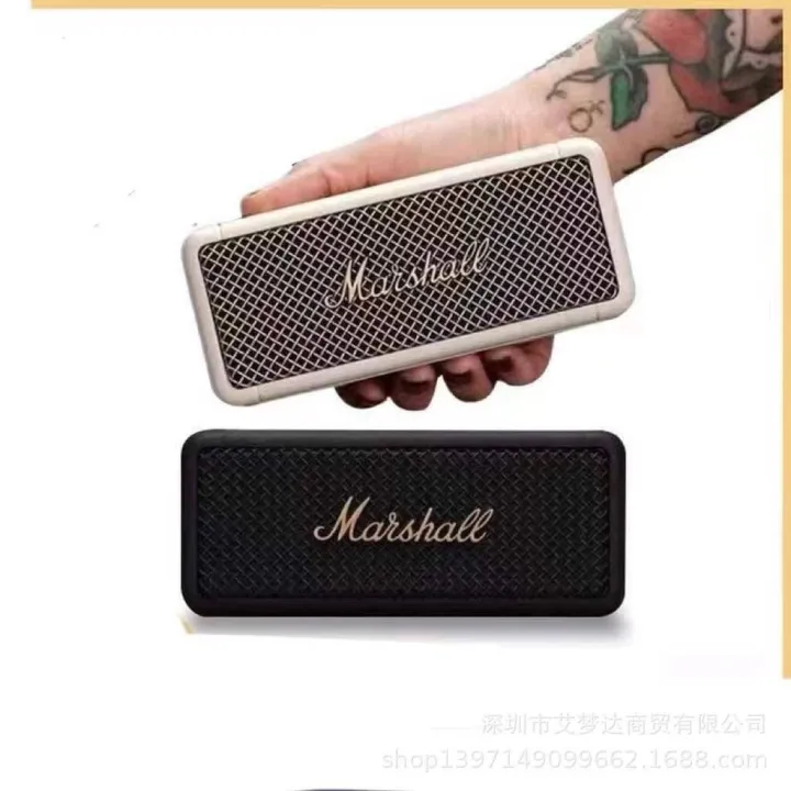 ลำโพง Marshall ลำโพงพกพา นั่งชิว นั่งดื่ม เพลินไปกับเสียงเพลง ลำโพง ดี