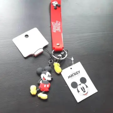 Mickey Mouse Keychain PVC Telephone Vintage Key Holder