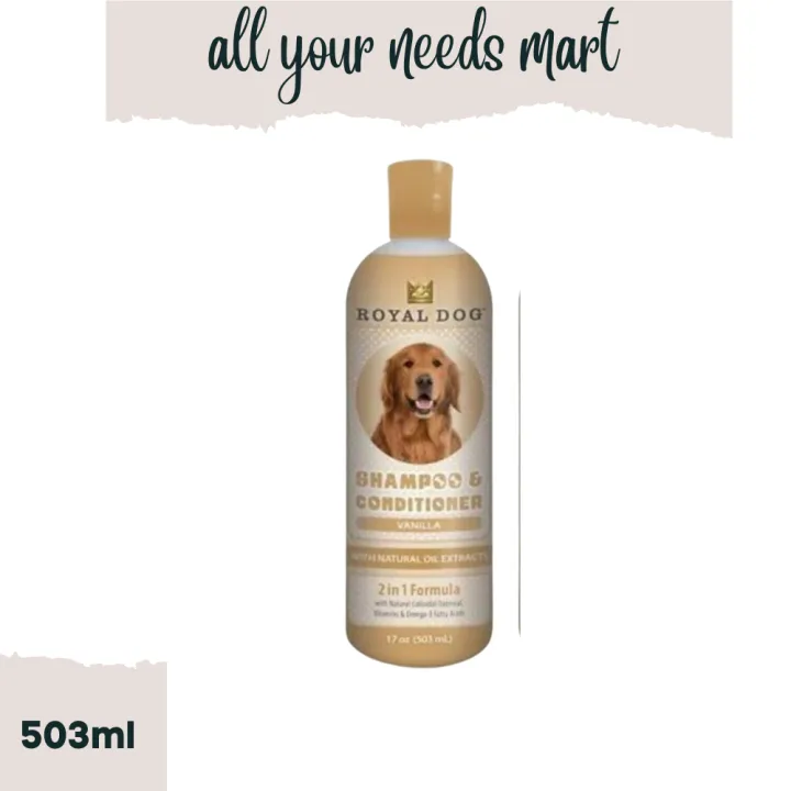 ROYAL DOG Shampoo and Conditioner Vanilla x 503ml Lazada PH