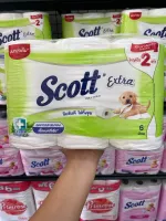 Scott Extra สก๊อตต์ เอ็กซ์ตร้า แพ็ค 6 ม้วน หนา 2 ชั้น