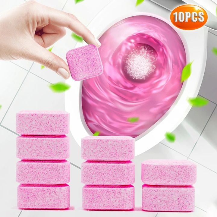 10/5/1Pcs Toilet Bowl Cleaner Effervescent Tablet Toilet Fast Remover