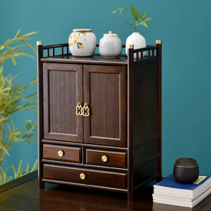 Chinese Antique and Curio Shelves Desktop Cup Holder Small Yixing Clay