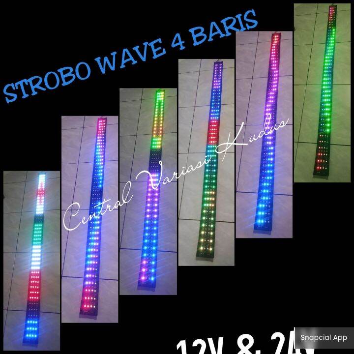 Lampu Variasi Kaca Depan Led Strobo Wave Baris Lazada Indonesia