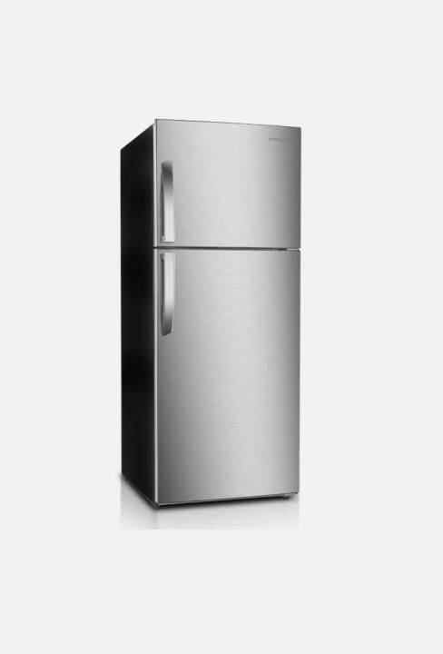 Premium 12 Cu Ft Frost Free Top Freezer Refrigerator in Stainless Steel ...