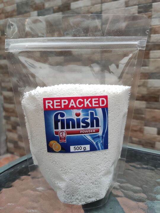 Finish Dishwasher Powder REPACK 500G Lazada PH