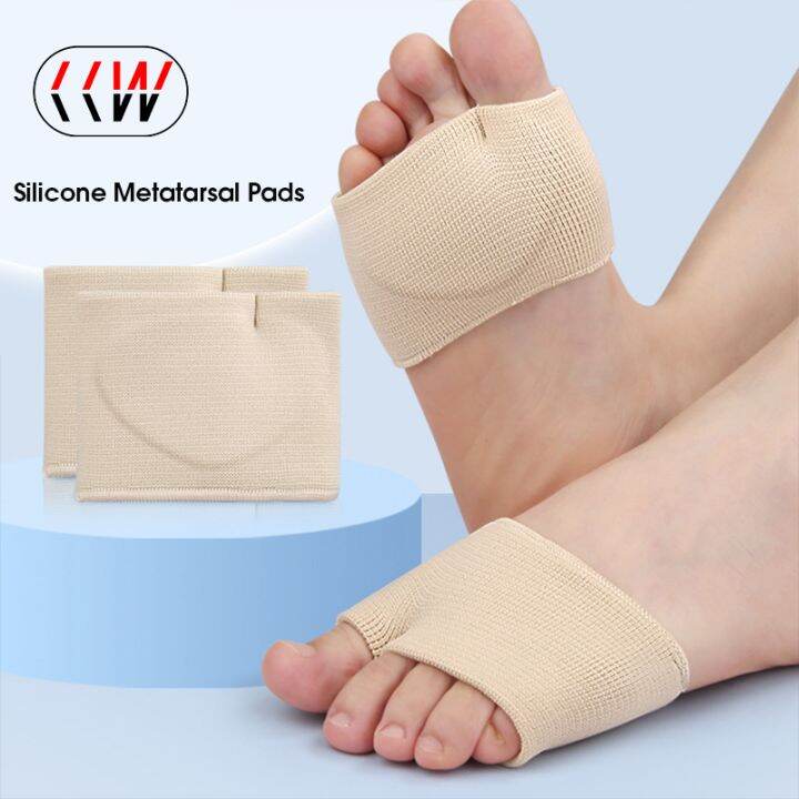 CCW 2PCS Gel Metatarsal Pads of Foot Pain Relief Cushions for