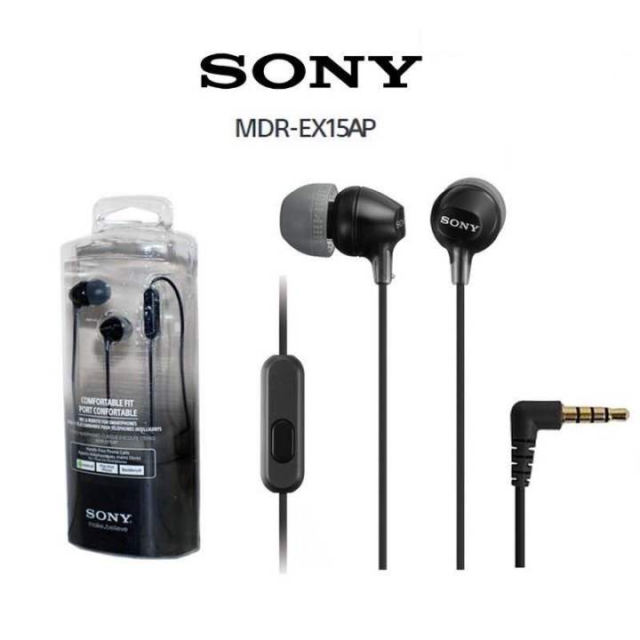 sony-mdr-ex15ap-ของแท้100-หูฟังอินเอียร์-พร้อมใมค์