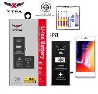 XTRA แบตโทรศัพท์ เพิ่มความจุ IP 8 2030mAh เช็คสุขภาพแบตได้ 100% รับประกัน 1ปี