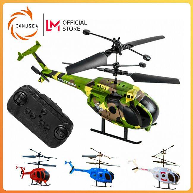 CONUSEA rc helicopter 2CH remote control aircraft USB charging remote