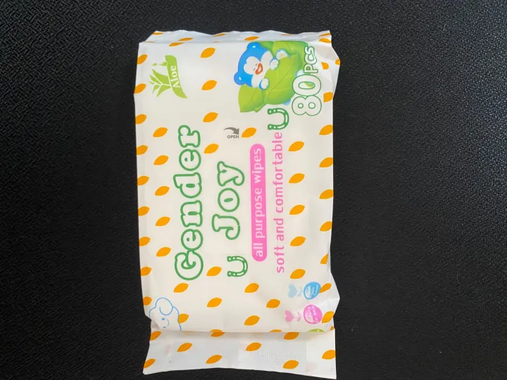 GENDER JOY All Purpose Wipes Baby Wipes Anti Bacterial with Aloe