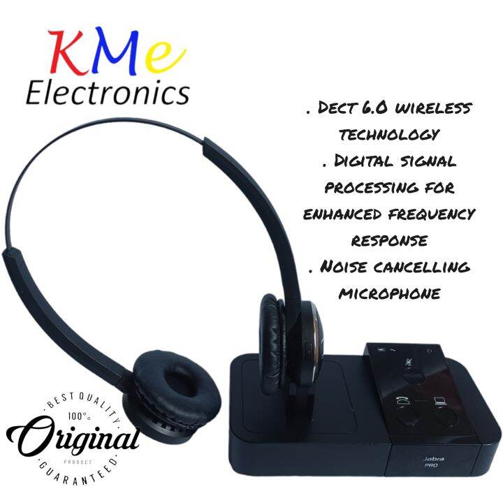 Jabra PRO 9450 Duo Flex Wireless Headset System (Refurbished) Lazada PH