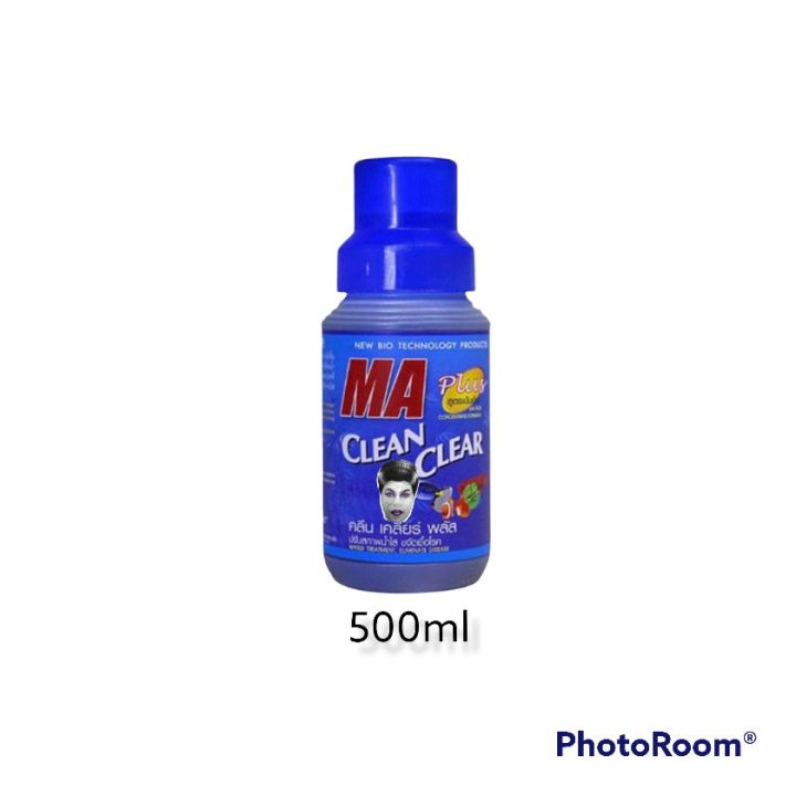 น้ำยาปรับสภาพน้ำใส-ma-คลีน-เคลียร์พลัส-500ml-1000ml-ไม่เป็นอันตรายต่อสัตว์น้ำ