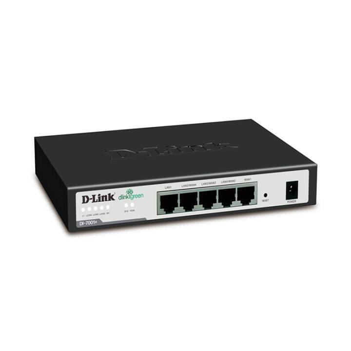 DLINK DI7001 + Multiwan Enterprise Management Router Bandwidth