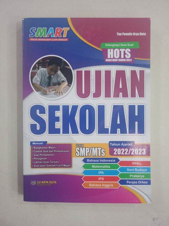 Smart Ujian Sekolah SMP 2022/2023 + Kunci Jawaban | Lazada Indonesia