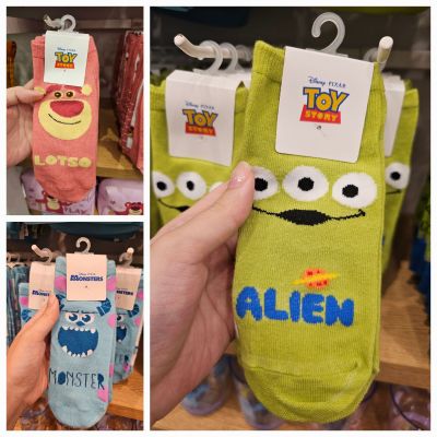 ถุงเท้าข้อสั้น Toy Story sock Lotso/Monster/Alien ลิขสิทธิ์แท้!