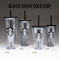 แก้วพลาสติก Starbucks Black Siren Cold Cup