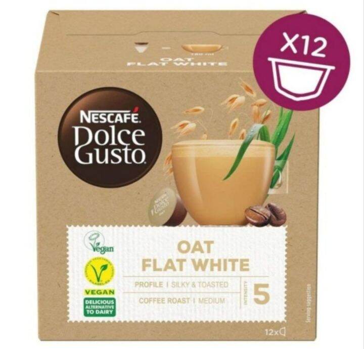 flat white coffee pods dolce gusto