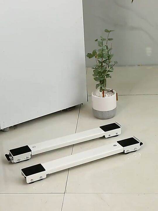Heavy Duty Base Appliance Rollers Pair Upgrade Move Tools Adjustable