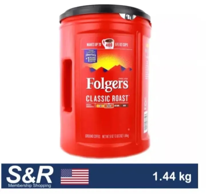 Folgers Classic Roast 1.23kg Lazada PH