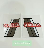 สติ้กเกอร์แปะถังน้ำมันฮอนด้ากอลิล่า 1981 gorilla50cc