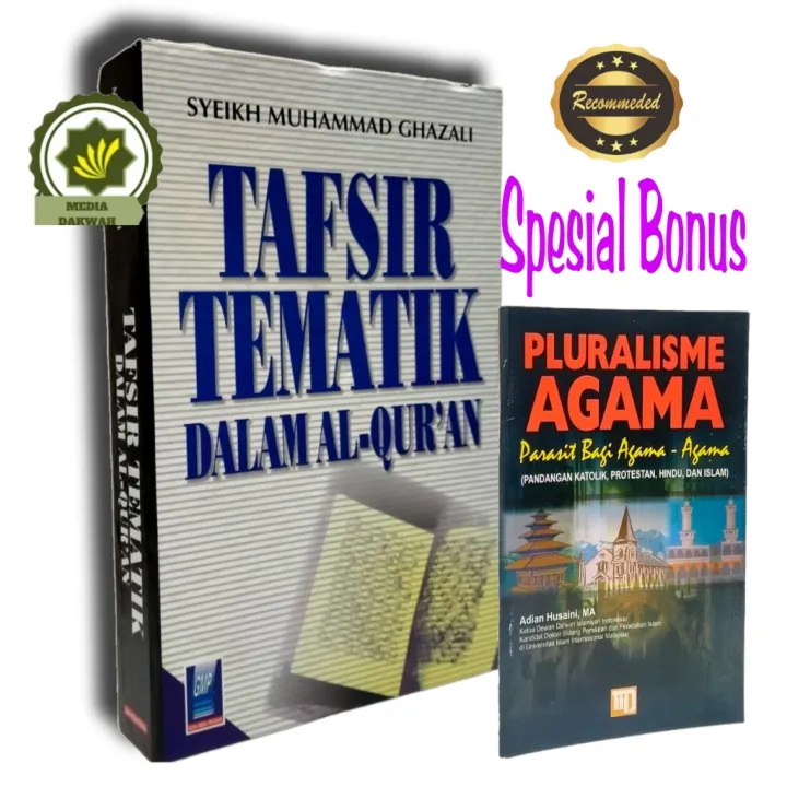 Buku TAFSIR TEMATIK + BONUS Buku PLURALISME AGAMA - Tafsir AL-QURAN QUR ...