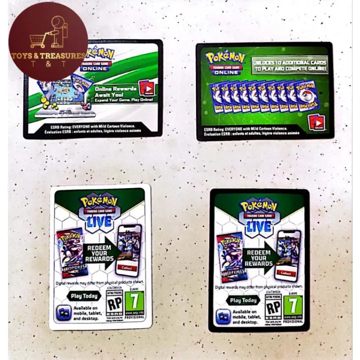 Pokemon Code Cards Pokemon Code Cards