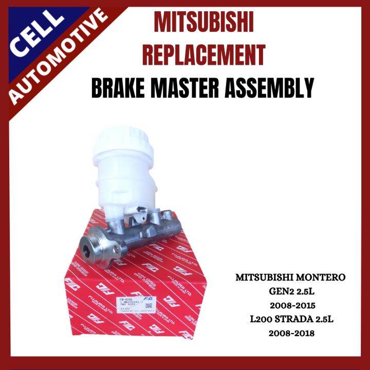 FIC JAPAN BRAKE MASTER ASSEMBLY FOR MITSUBISHI MONTERO GEN2 2.5L 2008