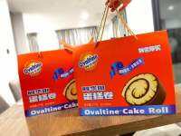 Roll Ovaltine present packgage โรลโอวัลติน รุ่นกล่องของขวัญ 1หิัว12ชิ้น